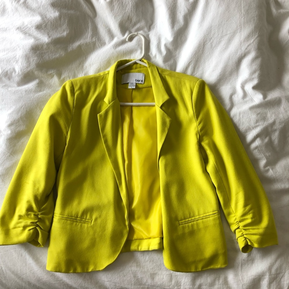 Trendy Yellow Blazer from Bar III 💛